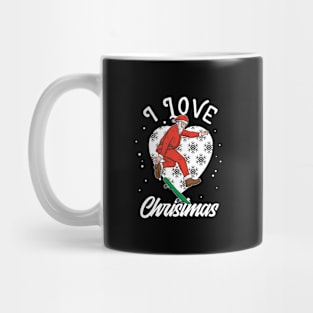 I Love Christmas Mug